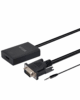 Astrum DA510 VGA to HDMI Adapter with Audio | Full HD 1080P