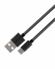 USB-A to USB-C 3.0A Braided Cable 1m Black – VERVE UC30