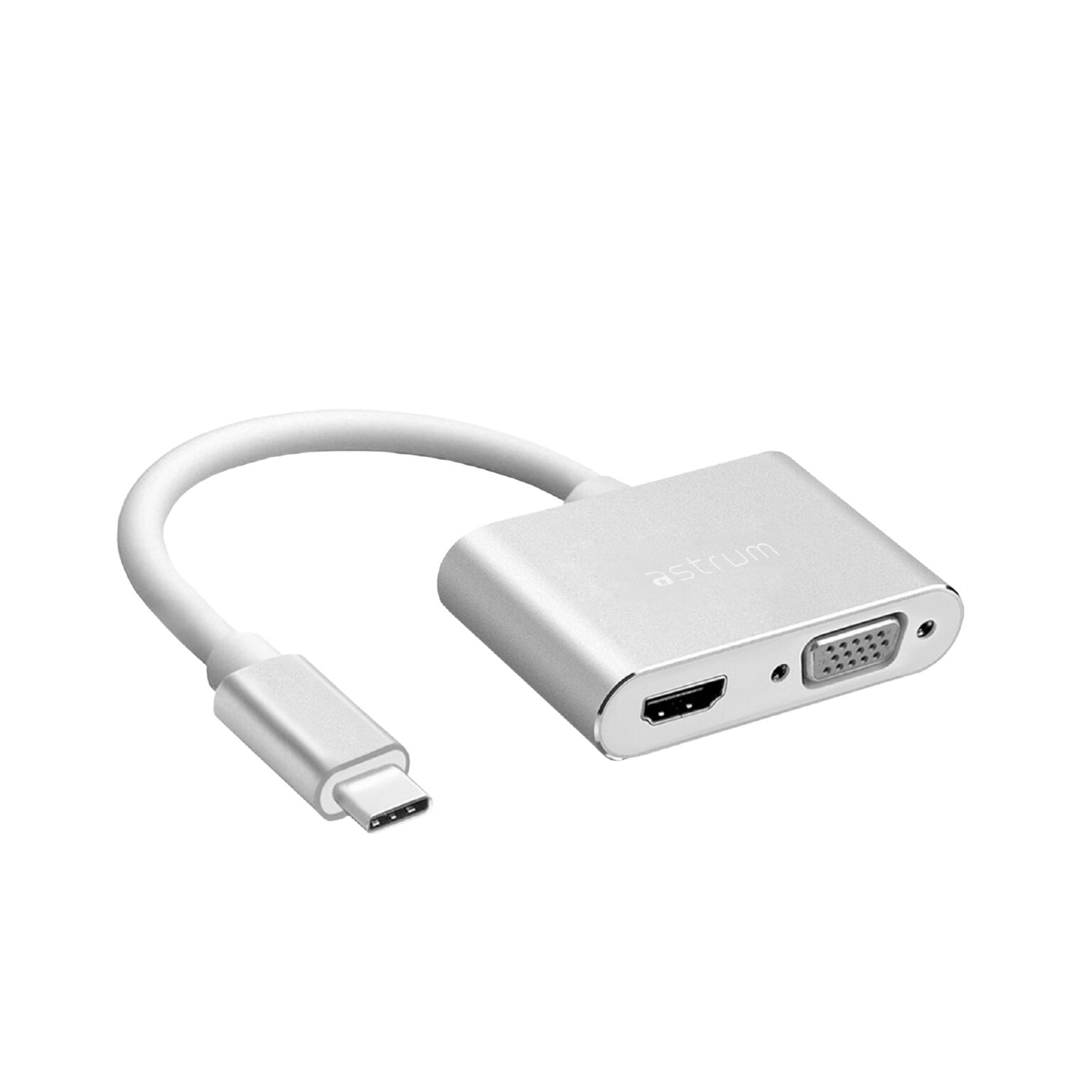 USB-C to VGA & HDMI Adapter | 4K HDMI + 1080P VGA – DA660 – Astrum