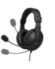 Headset Fixed Mic Large Cup Black – HS120