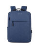 Backpack Travel Bag 15″ USB Port, Multi-Pocket Blue – LB200