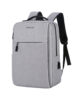 Backpack Travel Bag 15″ USB Port, Multi-Pocket Grey – LB200