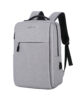 Backpack Travel Bag 15″ USB Port, Multi-Pocket Grey – LB200