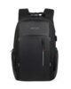 PU Backpack Laptop Travel Bag USB Port 15″ Black – LB210