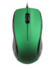 3B USB Large Optical Mouse Black/Green – MU110