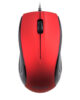3B USB Large Optical Mouse Black/Red – MU110
