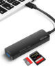 USB 4-in-1 Hub USB3.0/USB2.0 + SD + TF – UH020