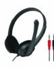 Headset Wired Dual AUX 3.5mm VC Black – HS240