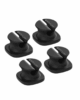 Mini Cable Clips 4-Pack Black – CO060