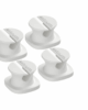 Mini Cable Clips 4-Pack White – CO060