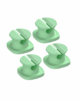 Mini Cable Clips 4-Pack Green – CO060