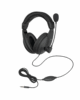 Headset Fixed Mic Large Cup Black – HS220