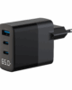 65W GaN Wall Charger with 1x USB-A & 2x USB-C l Led Display – ...