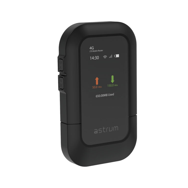 4G LTE WiFi 6 Mifi Wireless Router 150mbps LCD Display – WL510 – Astrum