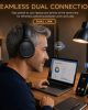 Astrum ENC Wireless Headphones, 80Hr, BT 6.0, Multipoint, Foldable ̵...